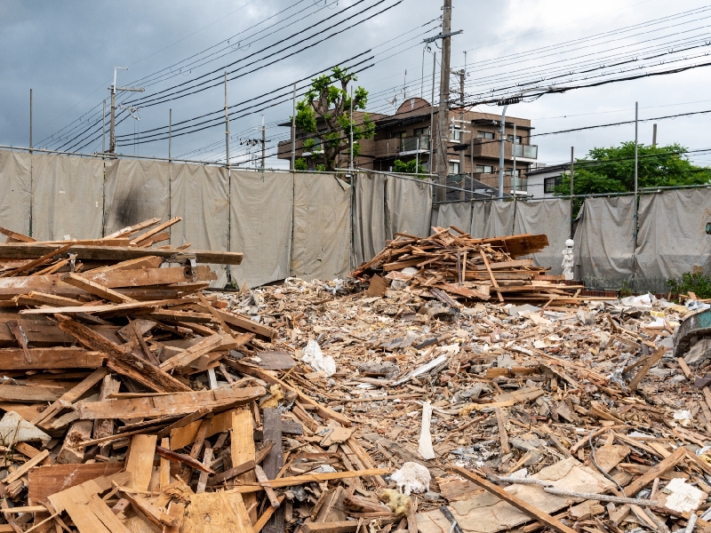 木造家屋の解体工事