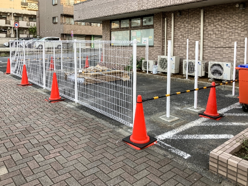 フェンス設置工事